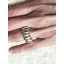 Silver ring Chanel