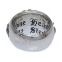 Silver ring Chrome Hearts