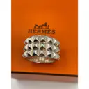 Collier de chien silver ring Hermès