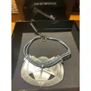Buy Emporio Armani Silver necklace online - Vintage