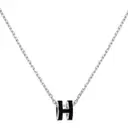Buy Hermès Silver necklace online