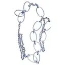 Silver Silver Long necklace Chloé - Vintage