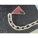 Triangolo silver bracelet Prada