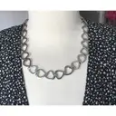 Silver necklace Yves Saint Laurent - Vintage