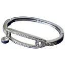 Silver Steel Bracelet Swarovski