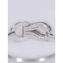 Agrafe white gold ring Cartier