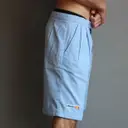 Turquoise Cotton Shorts Ellesse - Vintage
