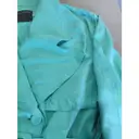 Turquoise Cotton Jacket Pinko