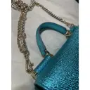 Sicily leather clutch bag Dolce & Gabbana