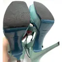 Buy Yves Saint Laurent Tribute patent leather sandal online - Vintage