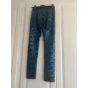 by Malene Birger Turquoise Polyester Trousers for sale