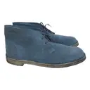 Turquoise Suede Boots Clarks