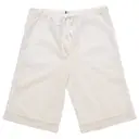 White Shorts Celine