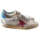 Ball Star cloth low trainers Golden Goose