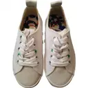 White Cloth Trainers Paul Smith
