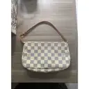 Louis Vuitton Pochette Accessoire cloth clutch bag for sale