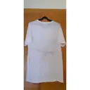 Buy Alexander McQueen White Cotton T-shirt online
