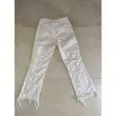 Buy Alexander Wang White Cotton Jeans online