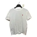 White Cotton T-shirt Ami