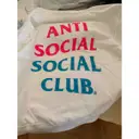 Buy Anti Social Social Club White Cotton Knitwear & Sweatshirt online