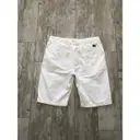 Buy Blauer White Cotton Shorts online