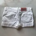 Buy D&G White Cotton Shorts online - Vintage
