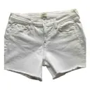 White Cotton - elasthane Shorts J.Crew