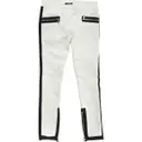 White Cotton - elasthane Jeans Balmain
