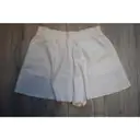 Buy Ellesse White Cotton Shorts online - Vintage