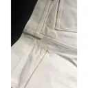 White Cotton Shorts Fendi