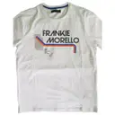 White Cotton T-shirt Frankie Morello