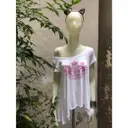 White Cotton Top Juicy Couture