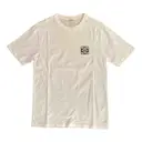 White Cotton T-shirt Loewe