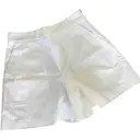 White Cotton Shorts M Missoni