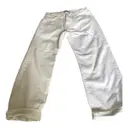 White Cotton Jeans Officine Generale