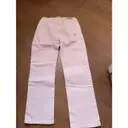 Buy Tommy Hilfiger White Cotton Trousers online