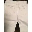 Buy Bonpoint White Cotton Trousers online