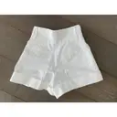 Buy Valentino Garavani White Cotton Shorts online