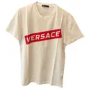 White Cotton T-shirt Versace
