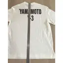 Buy Y-3 White Cotton T-shirt online