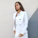Buy Yves Saint Laurent White Cotton Jacket online - Vintage