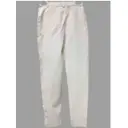 Buy Chanel White Denim - Jeans Jeans online