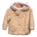 Faux fur coat Armani Baby