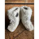 Faux fur ankle boots HELLO KITTY