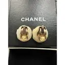 Camélia jade earrings Chanel - Vintage
