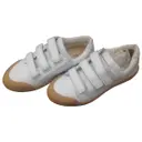 White Leather Trainers 10 Is