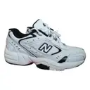 452 leather trainers New Balance
