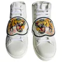 Ace leather high trainers Gucci