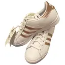 Leather trainers Adidas