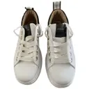 Leather trainers Alexander Smith